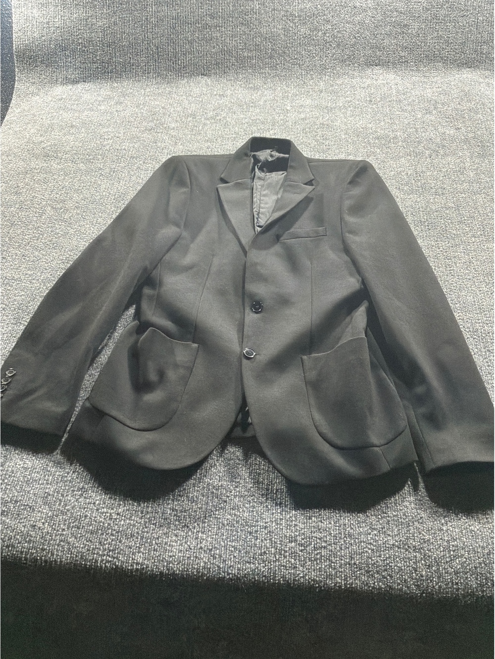 boohooMAN Woman’s Black Suit Jacket Size 40 (medium)